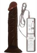 Real Skin All American Whoppers Vibrating Dildo Latin 7in -...